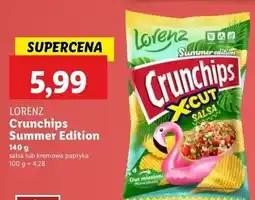 Lidl Chipsy kremowa papryka Crunchips oferta