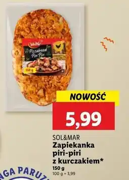 Lidl Zapiekanka piri z kurczakiem Sol&Mar oferta