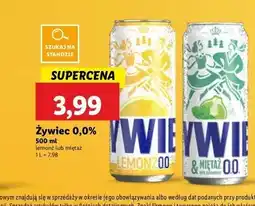Lidl Piwo Żywiec Miętaż oferta