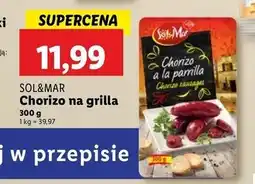 Lidl Chorizo na grilla Sol&Mar oferta