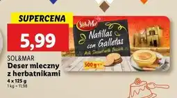 Lidl Pudding waniliowy z ciasteczkami Sol&Mar oferta