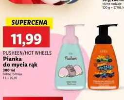 Lidl Pianka do mycia ciała hot wheels Aura Cosmetics oferta
