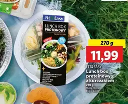 Lidl Lunchbox proteinowy z kurczakiem Fit & Easy oferta
