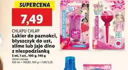 Lidl Błyszczyk do ust lizak Chlapu Chlap oferta