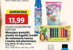 Lidl Kredki do malowania twarzy Chlapu Chlap oferta