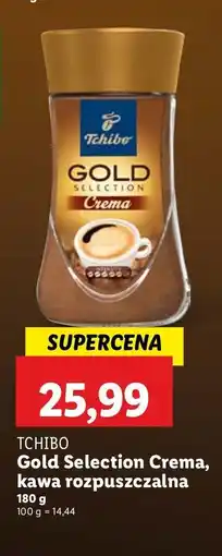 Lidl Kawa Tchibo gold selection & crema Tchibo cafe oferta