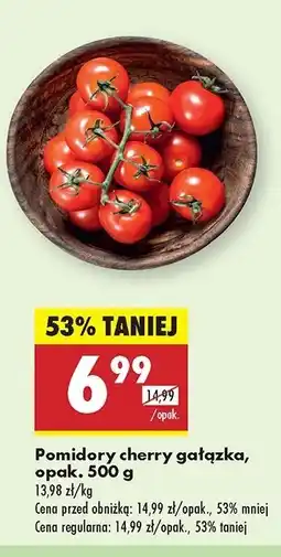 Biedronka Pomidory cherry gałązka oferta