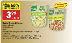 Biedronka Makaron śmietana z ziołami Knorr danie oferta