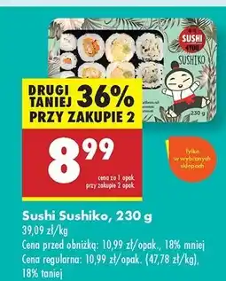 Biedronka Sushi sushiko Sushi 4you oferta