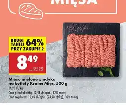 Biedronka Mięso mielone z indyka Kraina mięs oferta