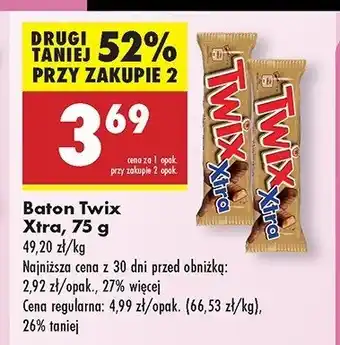 Biedronka Baton Twix 'xtra oferta