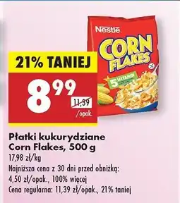 Biedronka Płatki śniadaniowe Nestle corn flakes Corn flakes (nestle) oferta
