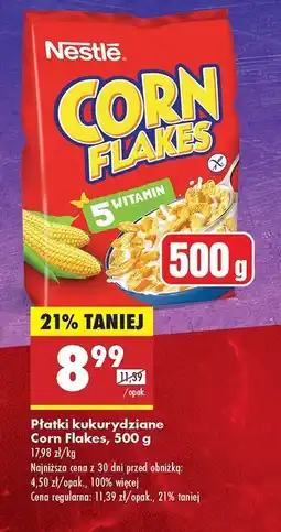 Biedronka Płatki śniadaniowe Nestle corn flakes Corn flakes (nestle) oferta
