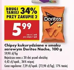 Biedronka Natchosy nacho cheese Doritos oferta