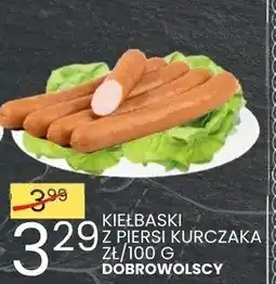 Wafelek Kiełbaski z piersi kurczaka Dobrowolscy oferta