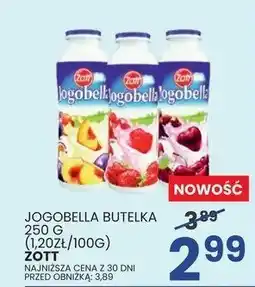Wafelek Jogurt Jogobella butelka 250 g Zott oferta
