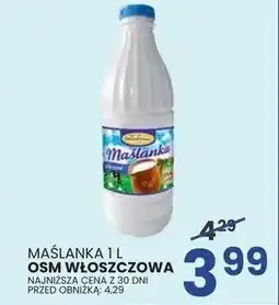 Wafelek Maślanka 1 l OSM Włoszczowa oferta