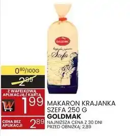 Wafelek Makaron krajanka szeroka 250 g Goldmak oferta