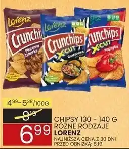 Wafelek Chipsy 130-140 g różne rodzaje Lorenz oferta