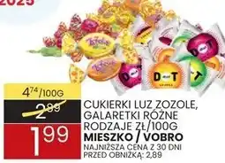 Wafelek Cukierki luz żelki, galaretki różne rodzaje Mieszko, Vobro oferta