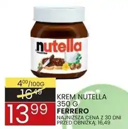 Wafelek Krem Nutella 350g Ferrero oferta