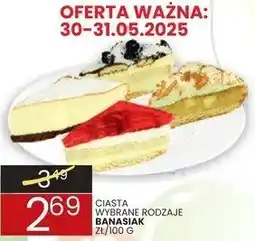 Wafelek Ciasta wybrane rodzaje Banasiak oferta