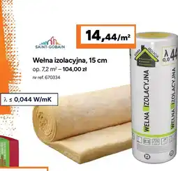 Bricoman Wełna izolacyjna Saint-Gobain oferta
