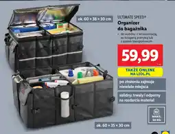Lidl Organizer do bagażnika Ultimate Speed oferta