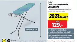 Lidl Deska do prasowania Vileda oferta