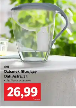 Lidl Dzbanek filtrujący Dafi oferta