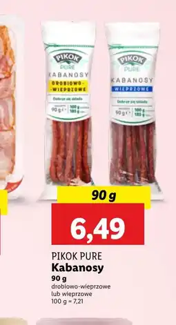 Lidl Kabanosy Pikok oferta