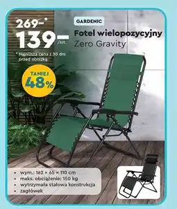 Biedronka Fotel Gardenic oferta