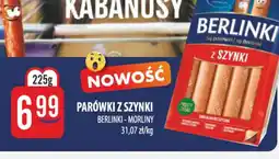 MOKPOL Parówki z szynki Berlinki-Morliny oferta