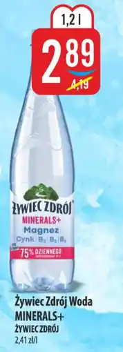 MOKPOL Zywiec Zdrój Woda MINERALS+ oferta