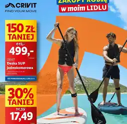 Lidl Deska sup Crivit oferta