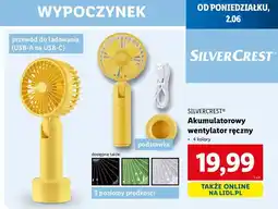Lidl Wentylator akumulatorowy ręczny Silvercrest oferta