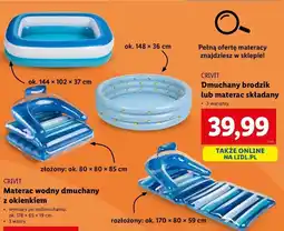 Lidl Materac składany Crivit oferta