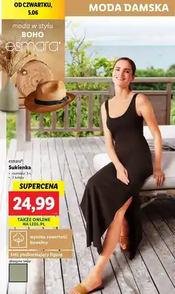 Lidl Sukienka damska Esmara oferta