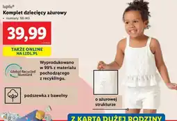 Lidl Komplet dziecięcy ażurowy 98-140 Lupilu oferta