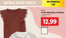 Lidl T-shirt dziecięcy 98-128 Lupilu oferta