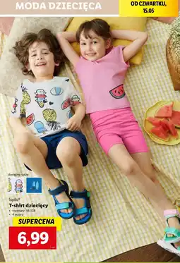 Lidl T-shirt dziecięcy 98-128 Lupilu oferta
