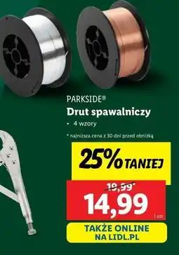 Lidl Drut spawalniczy 110 m Parkside oferta