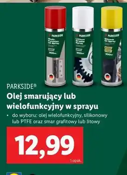 Lidl Smar litowy Parkside oferta