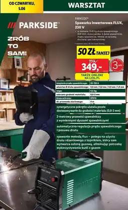 Lidl Spawarka inwertorowa Parkside oferta