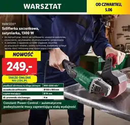 Lidl Szlifierka szczotkowa 1300w Parkside oferta
