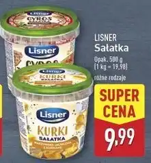 ALDI Sałatka warzywno-jajeczna z kurkami Lisner oferta