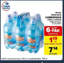 Globi Woda niegazowana Carrefour Kids oferta