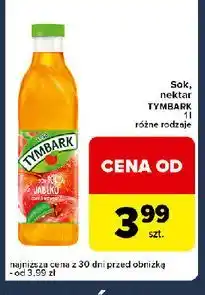 Globi Sok jabłkowy 100% Tymbark oferta