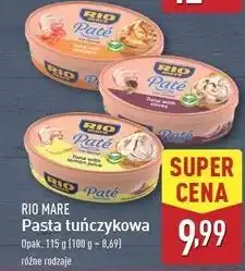 ALDI Pasta z tuńczyka pomidorami Rio Mare oferta