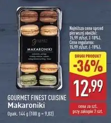 ALDI Makaroniki francuskie Gourmet Finest Cuisine oferta